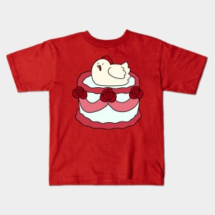 Birthday Cake Hen Kids T-Shirt